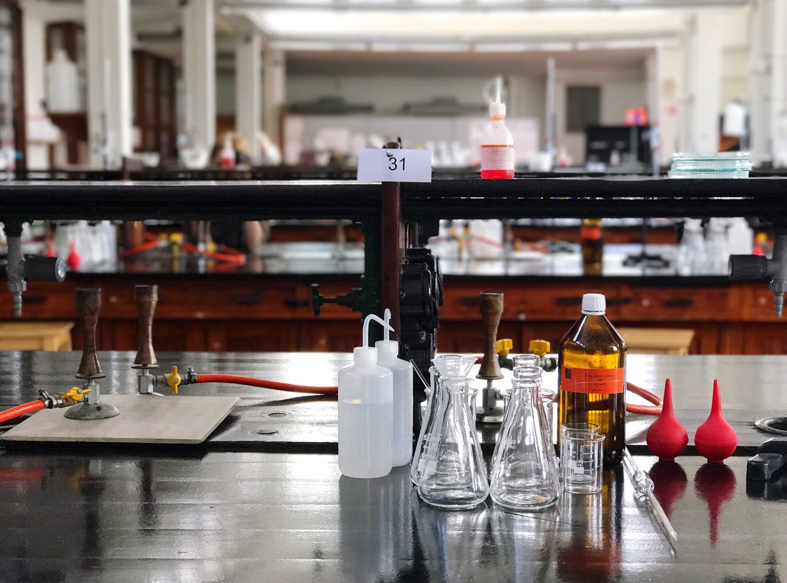 Inside the DTECH innovation lab featuring advanced robotics tools and 3D printers