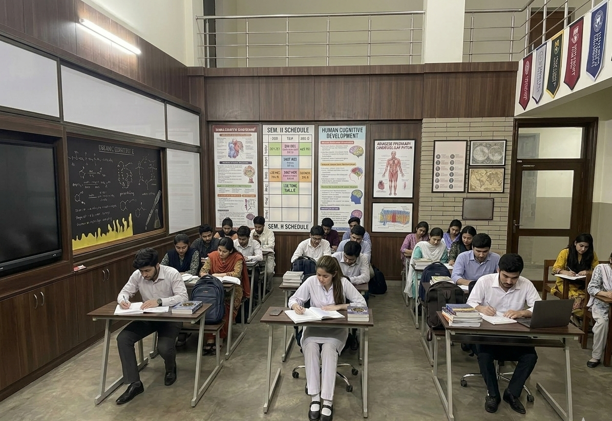 College program at Phoenix School and College System Faisalabad