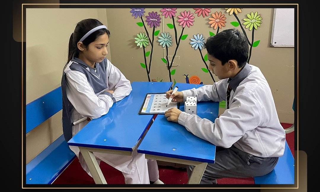 Students at Phoenix School campus Faisalabad